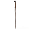 Walking Stick with Face of a Monk