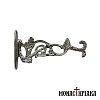 Wall Stand for Vigil Lamp with Engraved Decoration