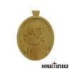 Wood Carved Engolpion with Saint Spyridon
