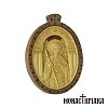 Wood Carved Encolpion | Saint Demetrios