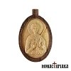 Wood Carved Encolpion | Saint George