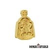 Μικρό Ξυλόγλυπτο Εγκόλπιο με τον Άγιο Μηνά